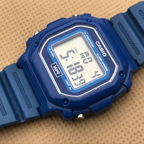 Casio Men Watch Blue Band 3224 108WH Multi Functio - Picture 2 of 10